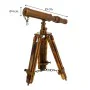 Figurine Décorative Alexandra House Living Bronze Télescope 2 x 25 x 4 cm de Alexandra House Living, Objets de décoration - R...