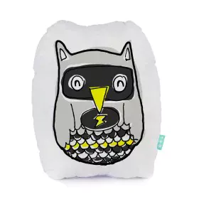 Cushion HappyFriday Mr Fox Multicolour Owl 40 x 30 cm by HappyFriday, Back & Body Pillows - Ref: D1608998, Price: 8,18 €, Dis...