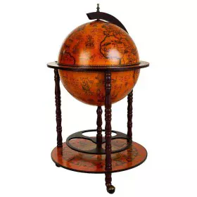 Globe terrestre Alexandra House Living Marron 55 x 93 x 55 cm Meuble à bouteilles de Alexandra House Living, Étagères et supp...