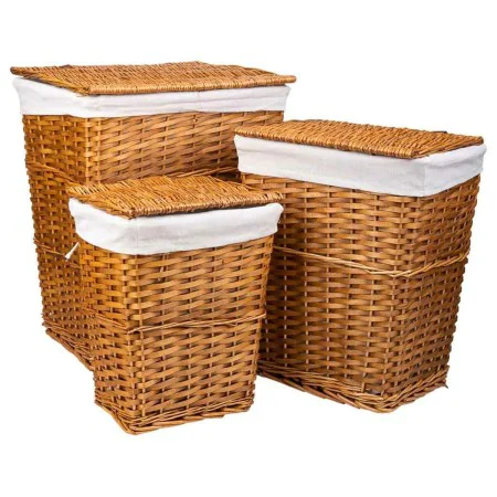 Set of Baskets Alexandra House Living Brown 3 Pieces by Alexandra House Living, Laundry Baskets - Ref: D1631447, Price: 73,75...