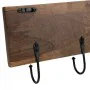 Appendiabiti da parete Alexandra House Living Marrone Ferro Legno di mango 5 x 18 x 50 cm di Alexandra House Living, Appendia...