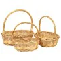 Basket set Alexandra House Living wicker Willow wood Natural 3 Pieces by Alexandra House Living, Hampers - Ref: D1631884, Pri...