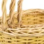 Basket set Alexandra House Living wicker Willow wood Natural 3 Pieces by Alexandra House Living, Hampers - Ref: D1631885, Pri...