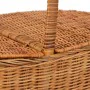 Picnic Basket Alexandra House Living wicker 35 x 38 x 45 cm Natural by Alexandra House Living, Hampers - Ref: D1631923, Price...