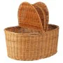 Picnic Basket Alexandra House Living wicker 35 x 38 x 45 cm Natural by Alexandra House Living, Hampers - Ref: D1631923, Price...