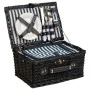 Cestino da Picnic Alexandra House Living Nero vimini di Alexandra House Living, Set per pic-nic - Rif: D1631974, Prezzo: 54,5...