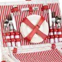 Cesta de Picnic Alexandra House Living Blanco Mimbre de Alexandra House Living, Sets para picnic - Ref: D1631975, Precio: 78,...