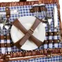 Picnic Basket Alexandra House Living Brown wicker by Alexandra House Living, Picnic sets - Ref: D1631981, Price: 58,96 €, Dis...