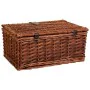 Picnic Basket Alexandra House Living Brown wicker by Alexandra House Living, Picnic sets - Ref: D1631986, Price: 53,34 €, Dis...