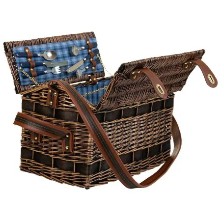 Picnic Basket Alexandra House Living Chocolate wicker by Alexandra House Living, Picnic sets - Ref: D1631987, Price: 74,08 €,...