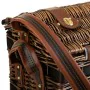 Picnic Basket Alexandra House Living Chocolate wicker by Alexandra House Living, Picnic sets - Ref: D1631987, Price: 74,08 €,...