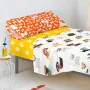 Fitted sheet HappyFriday MR FOX Multicolour 90 x 200 x 32 cm by HappyFriday, Sheets and pillowcases - Ref: D1609022, Price: 2...