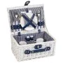 Cesta de Picnic Alexandra House Living Blanco Mimbre de Alexandra House Living, Sets para picnic - Ref: D1631988, Precio: 45,...