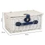 Cesta de Picnic Alexandra House Living Blanco Mimbre de Alexandra House Living, Sets para picnic - Ref: D1631988, Precio: 45,...