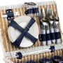 Picnic Basket Alexandra House Living White wicker by Alexandra House Living, Picnic sets - Ref: D1631991, Price: 55,81 €, Dis...