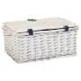 Picnic Basket Alexandra House Living White wicker by Alexandra House Living, Picnic sets - Ref: D1631991, Price: 55,81 €, Dis...