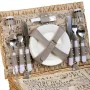 Picnic Basket Alexandra House Living Grey Natural wicker by Alexandra House Living, Picnic sets - Ref: D1631992, Price: 58,10...