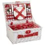 Cesta de Picnic Alexandra House Living Blanco Mimbre de Alexandra House Living, Sets para picnic - Ref: D1631993, Precio: 55,...