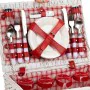 Cesta de Picnic Alexandra House Living Blanco Mimbre de Alexandra House Living, Sets para picnic - Ref: D1631993, Precio: 55,...