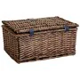 Cesta de Picnic Alexandra House Living Chocolate Mimbre de Alexandra House Living, Sets para picnic - Ref: D1631995, Precio: ...