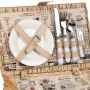 Picnic Basket Alexandra House Living Grey Natural wicker by Alexandra House Living, Picnic sets - Ref: D1631996, Price: 54,44...