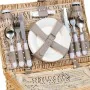 Picnic Basket Alexandra House Living Grey Natural wicker by Alexandra House Living, Picnic sets - Ref: D1632000, Price: 58,01...