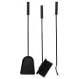 Utensílios para a Lareira Alexandra House Living Preto Ferro 15 x 61 x 15 cm de Alexandra House Living, Acessórios de lareira...