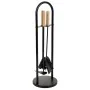 Utensilios para Chimenea Alexandra House Living Negro Hierro 20 x 68 x 20 cm de Alexandra House Living, Accesorios de chimene...