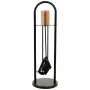 Utensilios para Chimenea Alexandra House Living Negro Hierro 20 x 68 x 20 cm de Alexandra House Living, Accesorios de chimene...