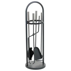 Utensilios para Chimenea Alexandra House Living Negro Hierro 22 x 68 x 22 cm de Alexandra House Living, Accesorios de chimene...