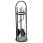 Acessoires de cheminée Alexandra House Living Noir Fer 22 x 68 x 22 cm de Alexandra House Living, Accessoires pour cheminées ...