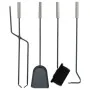 Fireplace Utensils Alexandra House Living Black Iron 22 x 68 x 22 cm by Alexandra House Living, Fireplace accessories - Ref: ...