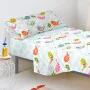 Drap housse HappyFriday MR FOX Multicouleur 90 x 200 x 32 cm de HappyFriday, Draps et taies d'oreiller - Réf : D1609027, Prix...