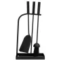 Utensílios para a Lareira Alexandra House Living Preto Ferro 15 x 47 x 23 cm de Alexandra House Living, Acessórios de lareira...