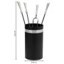 Utensilios para Chimenea Alexandra House Living Negro Hierro 20 x 62 x 20 cm de Alexandra House Living, Accesorios de chimene...