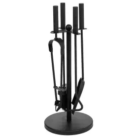 Utensilios para Chimenea Alexandra House Living Negro Hierro 22 x 48 x 22 cm de Alexandra House Living, Accesorios de chimene...