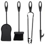 Fireplace Utensils Alexandra House Living Black Iron 19 x 61 x 19 cm by Alexandra House Living, Fireplace accessories - Ref: ...