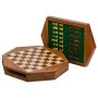 Chess Alexandra House Living Brown Acacia 22 x 5 x 22 cm Magnetic by Alexandra House Living, Wooden Games - Ref: D1632423, Pr...