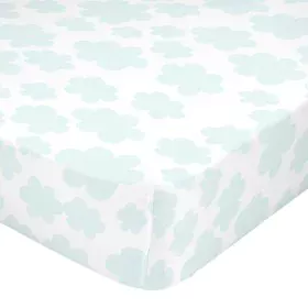 Drap housse HappyFriday MR FOX Multicouleur 105 x 200 x 32 cm de HappyFriday, Draps et taies d'oreiller - Réf : D1609030, Pri...