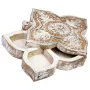 Guarda-Joias Alexandra House Living Branco Cinzento Madeira de mangueira 5 x 17 x 17 cm de Alexandra House Living, Cofres - R...