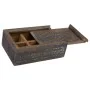 Caja-Joyero Alexandra House Living Blanco Gris Madera de mango 20 x 9 x 29 cm de Alexandra House Living, Cofres - Ref: D16327...