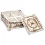 Caja-Joyero Alexandra House Living Blanco Gris Madera de mango 19 x 10 x 19 cm de Alexandra House Living, Cofres - Ref: D1632...