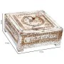 Caja-Joyero Alexandra House Living Blanco Gris Madera de mango 19 x 10 x 19 cm de Alexandra House Living, Cofres - Ref: D1632...