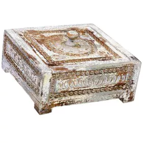 Jewelry box Alexandra House Living Blue Grey Mango wood 19 x 10 x 19 cm by Alexandra House Living, Chests - Ref: D1632754, Pr...