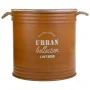 Laundry basket Alexandra House Living Urban Orange Hemp Metal Fir wood by Alexandra House Living, Laundry Baskets - Ref: D163...