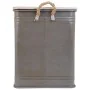 Cesto para la Ropa Sucia Alexandra House Living Cargo Gris Cáñamo Metal Madera de abeto de Alexandra House Living, Cestos par...