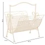 Magazine rack Alexandra House Living White Ironwork 36 x 33 x 38 cm by Alexandra House Living, Magazine Files - Ref: D1632858...