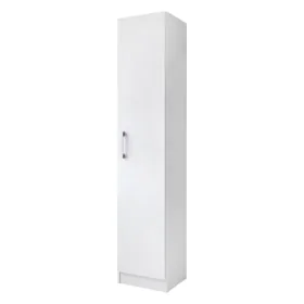 Armário Escobero Alexandra House Living Branco Madeira MDP 35 x 170 x 32 cm 1 porta Reversível de Alexandra House Living, Arm...