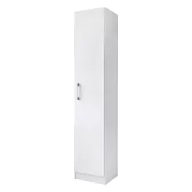 Armário Escobero Alexandra House Living Branco Madeira MDP 35 x 170 x 32 cm 1 porta Reversível de Alexandra House Living, Arm...