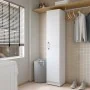 Armario Escobero Alexandra House Living Blanco Madera MDP 35 x 170 x 32 cm 1 puerta Reversible de Alexandra House Living, Arm...